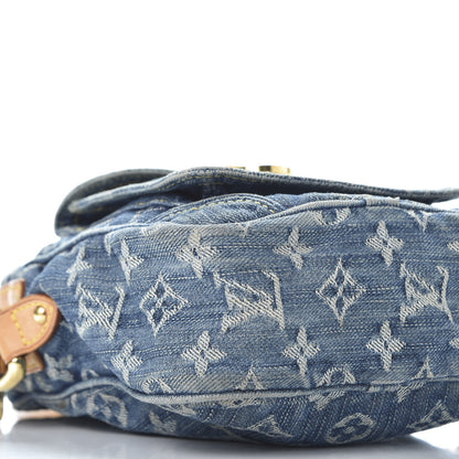 Louis Vuitton Denim Camera Bag Blue 5 of 9
