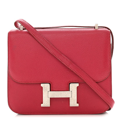 Hermes Chevre Mysore Martelee Constance 18 Framboise 1 of 15