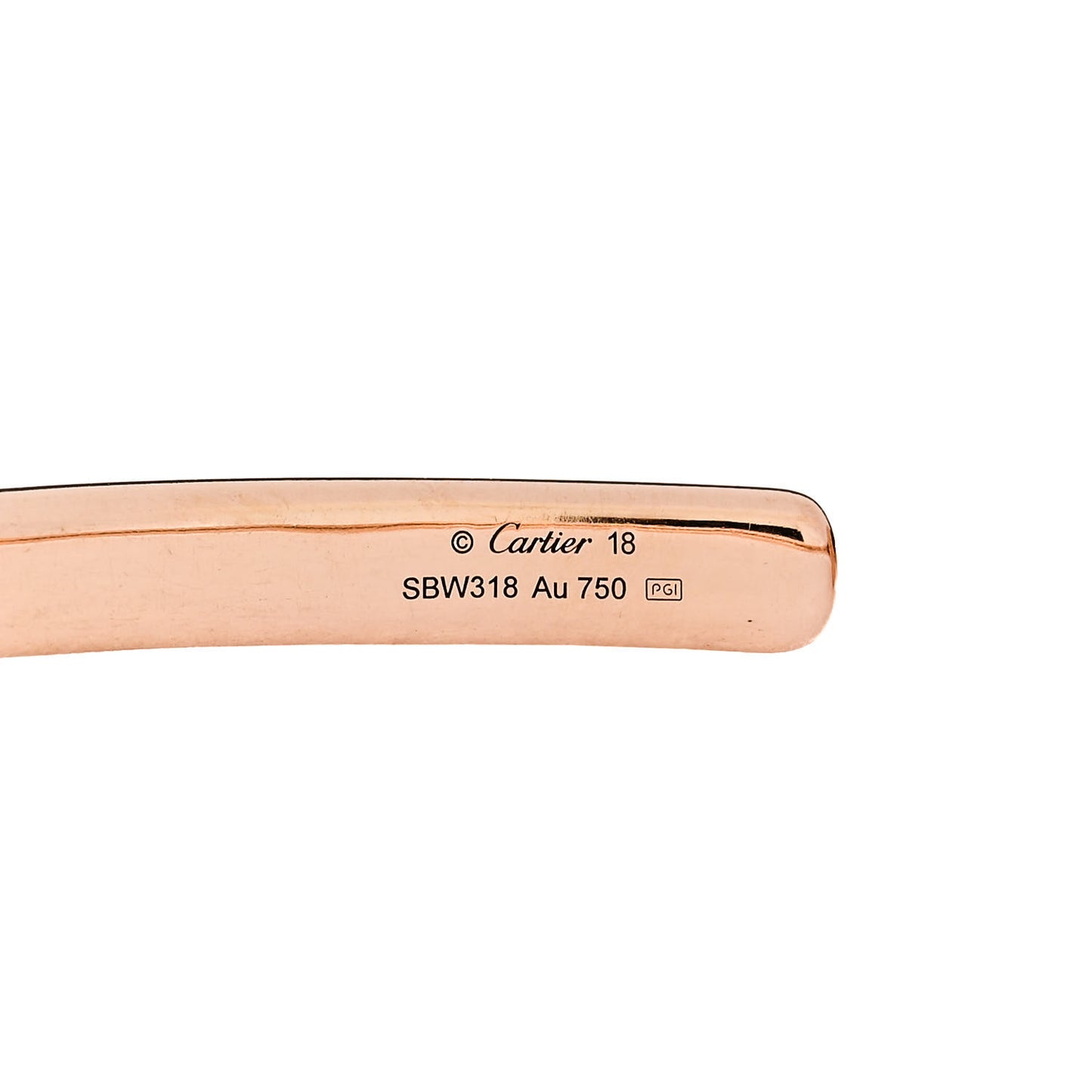 18K Pink Gold Tsavorite Black Onyx Panthere De Cartier Bracelet 18