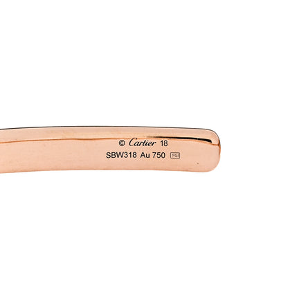 Cartier 18K Pink Gold Tsavorite Black Onyx Panthere De Cartier Bracelet 18 4 of 5