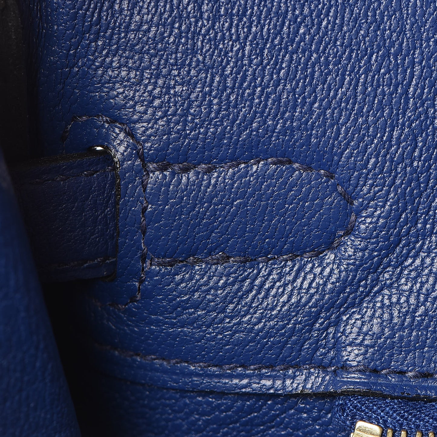 Taurillon Novillo Birkin 25 Bleu Saphir