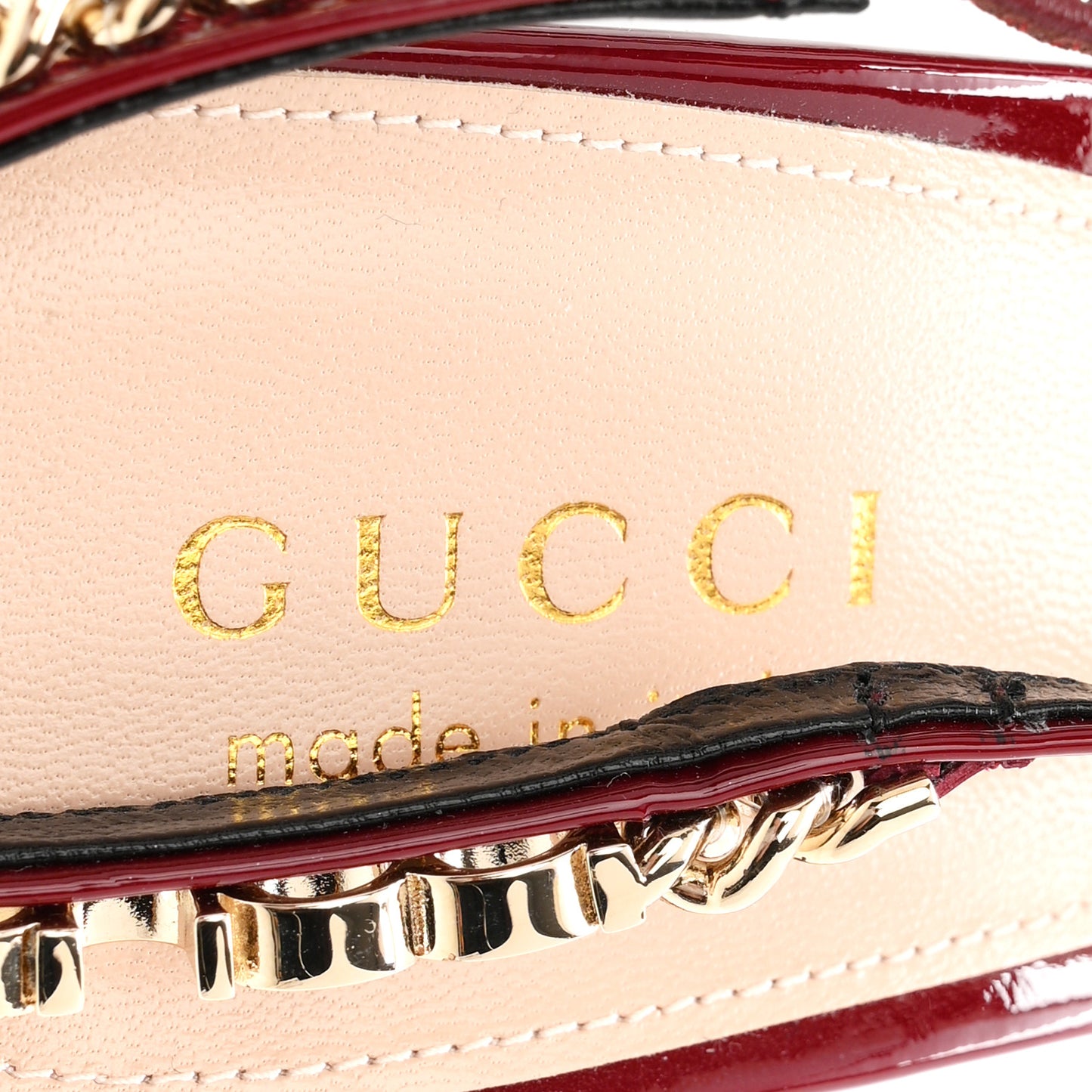 Patent Signoria Slingback Pumps 39.5 Rosso Ancora