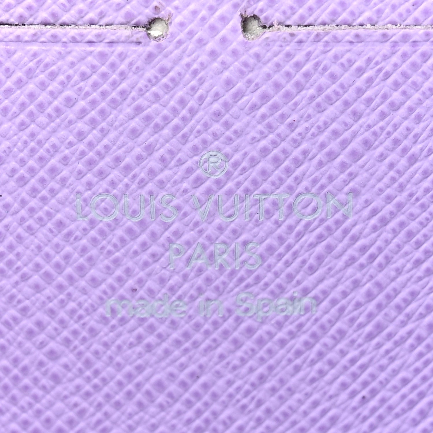 Louis Vuitton Monogram Multicolor Zippy Wallet  Black Violet 6 of 8