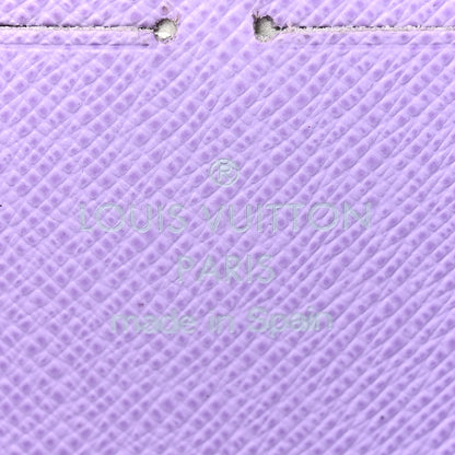 Louis Vuitton Monogram Multicolor Zippy Wallet  Black Violet 6 of 8