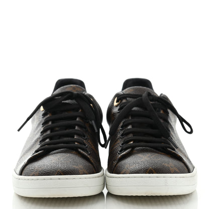 Louis Vuitton Patent Monogram Frontrow Sneakers 38.5 2 of 11
