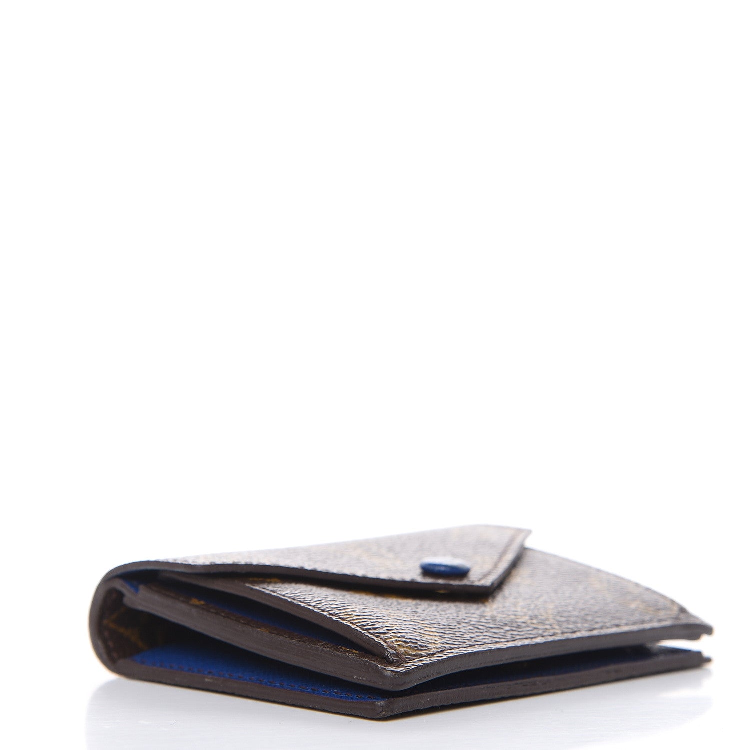 Louis Vuitton Monogram Compact Marie Wallet Blue 4 of 11