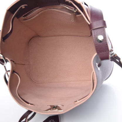 Louis Vuitton Calfskin Lockme Bucket Prune 5 of 12