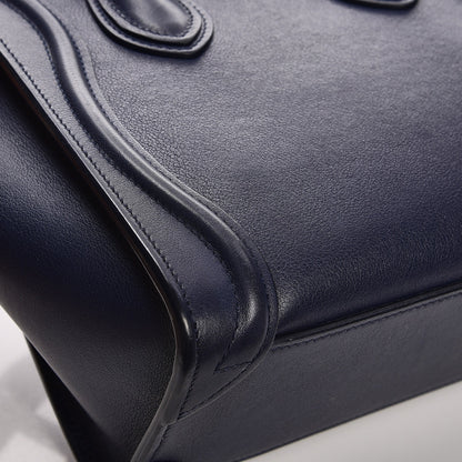 Celine Smooth Calfskin Nano Luggage Ink 15 of 15