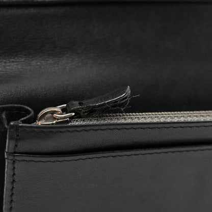 Chanel Patent Camellia Yen Wallet Black 7 of 10