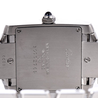 Cartier Stainless Steel 25mm Tank Francaise Quartz Watch 5 of 10