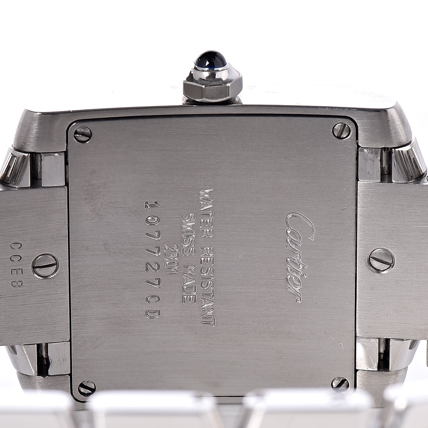 Cartier Stainless Steel 25mm Tank Francaise Quartz Watch 5 of 10