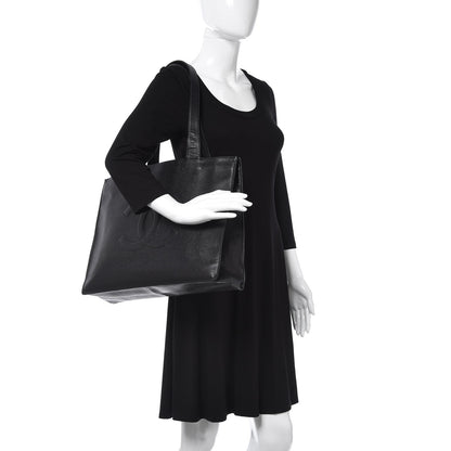 Chanel Caviar CC Tote Black 2 of 14