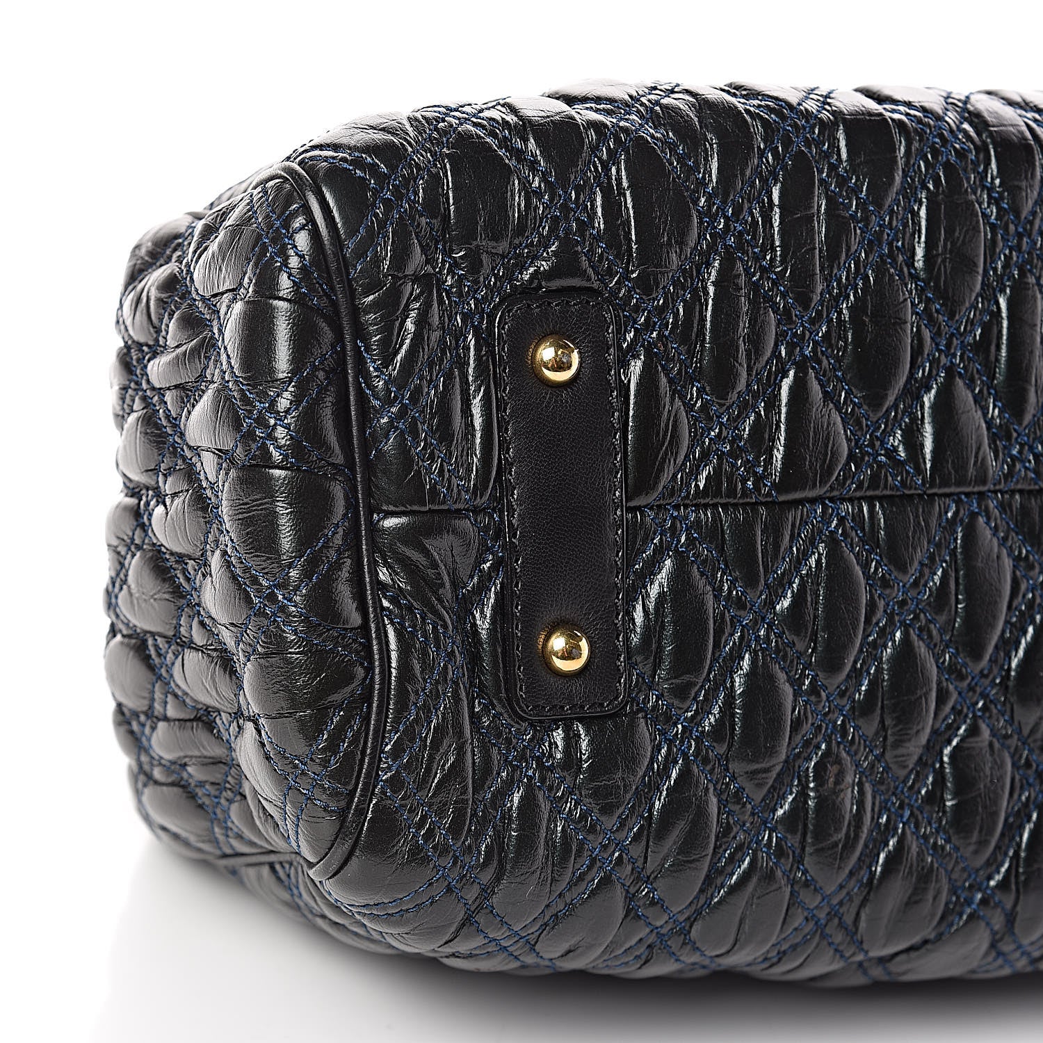 Marc Jacobs Calfskin Quilted Stam Green 9 of 11