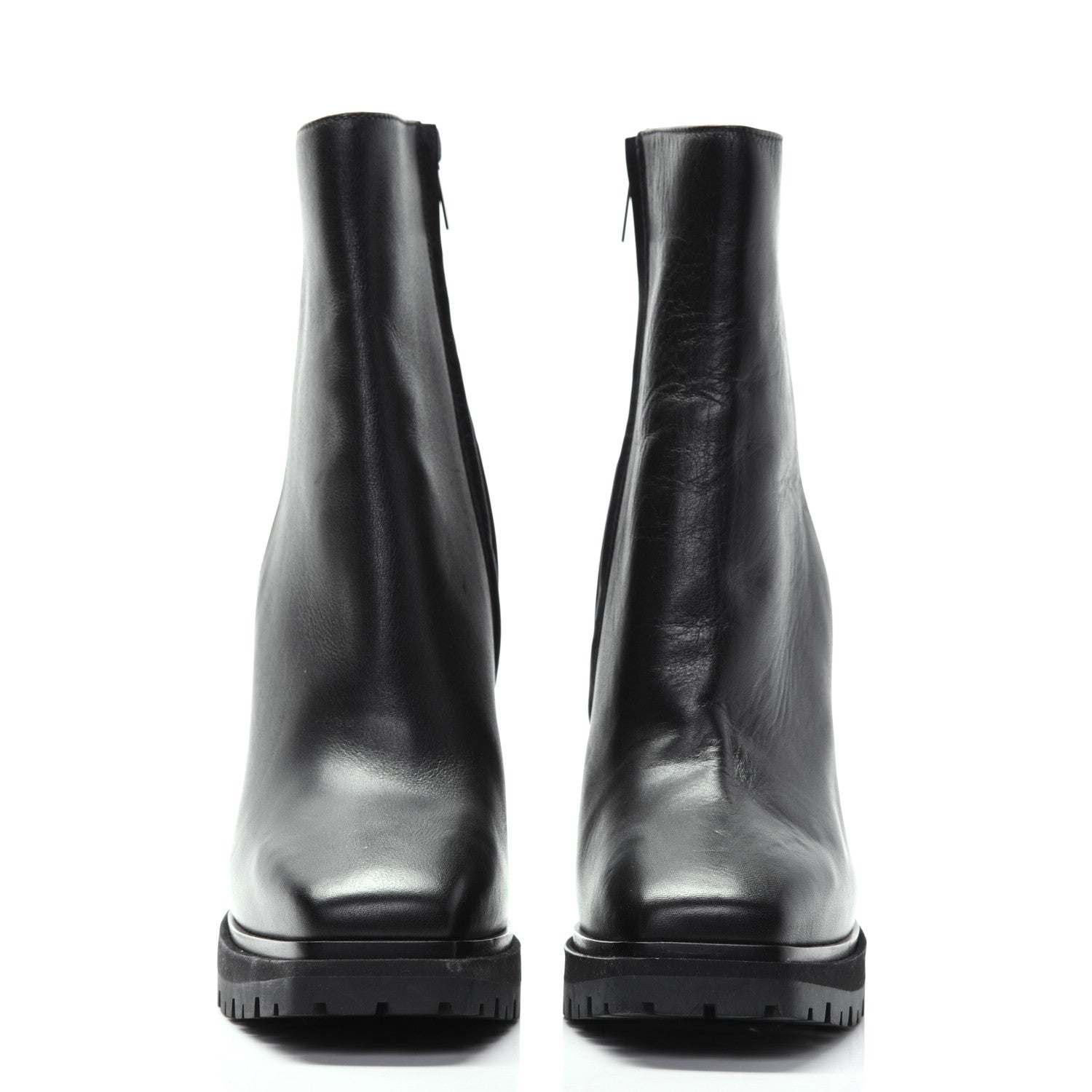 Jimmy Choo Calfskin Madra 130 Ankle Booties 37.5 Black 2 of 10