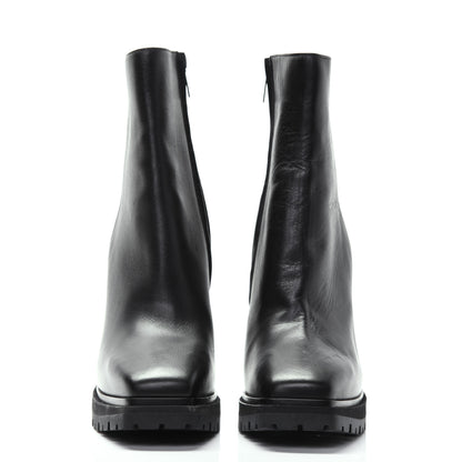 Jimmy Choo Calfskin Madra 130 Ankle Booties 37.5 Black 2 of 10