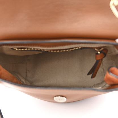 Chloe Suede Calfskin Small Faye Backpack Tan 5 of 12