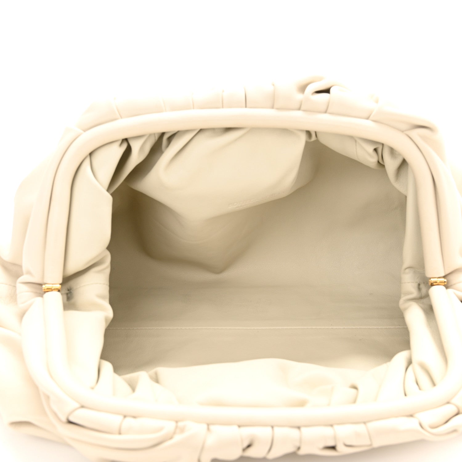 Bottega Veneta Smooth Butter Calf The Pouch Oversized Clutch Plaster 5 of 14
