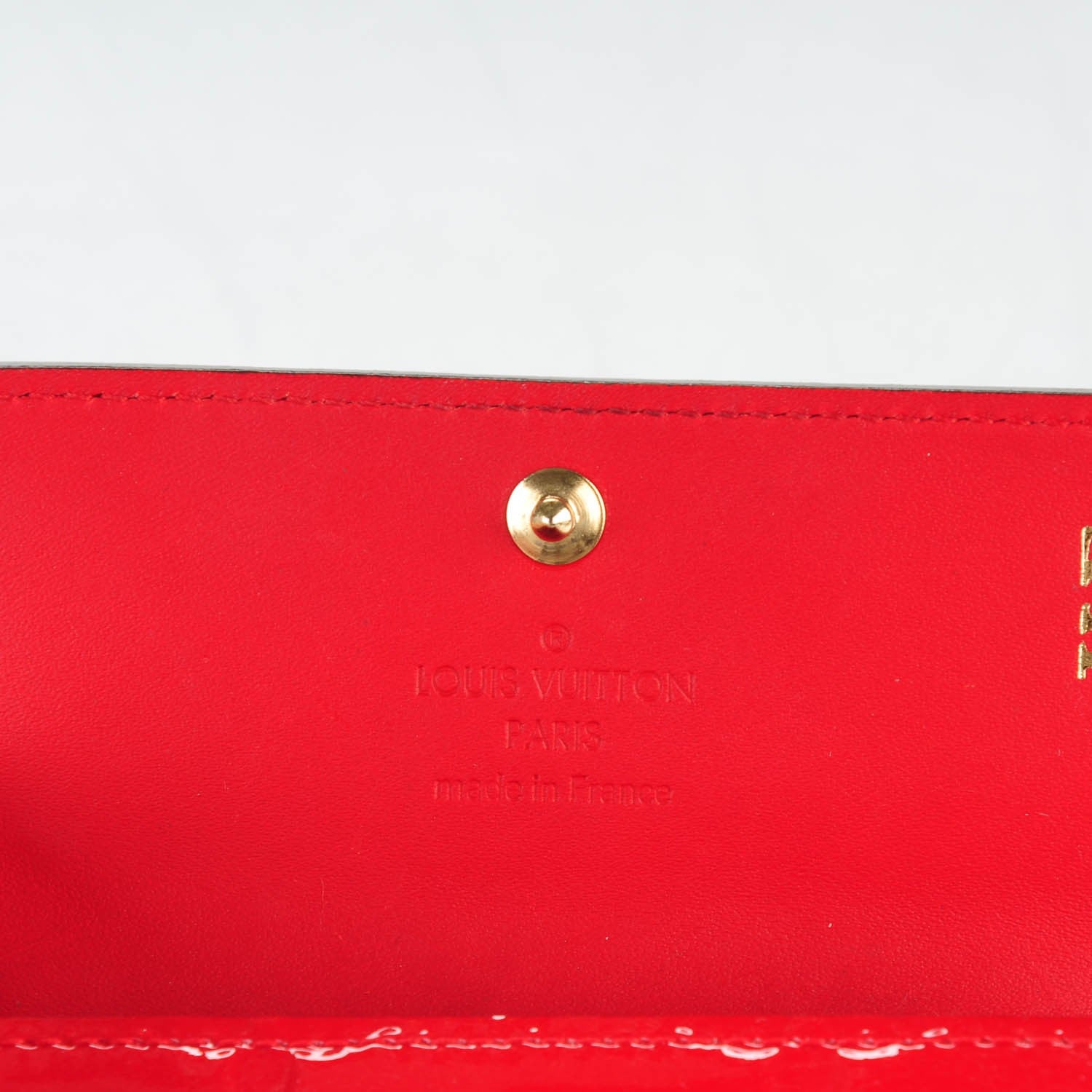 Louis Vuitton Vernis Multicles 4 Key Holder Cherry 5 of 8