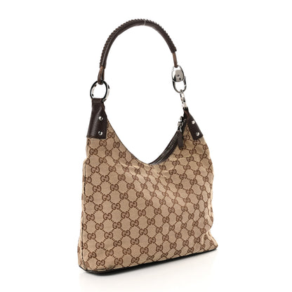 Gucci Monogram Shoulder Bag Dark Brown 3 of 11