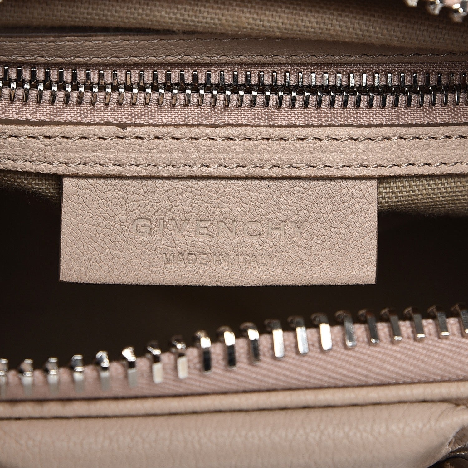 Givenchy Sugar Goatskin Mini Antigona Nude Pink 7 of 9