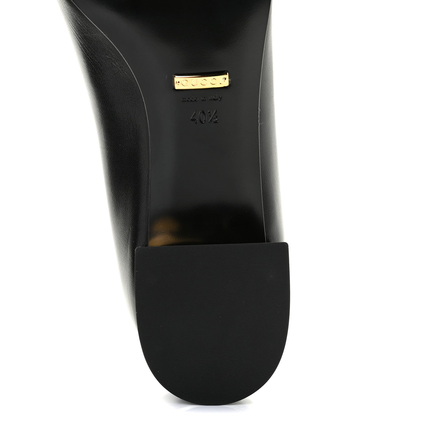Gucci Malaga Kid Horsebit Ballet 25mm Flats 41 Black 13 of 14