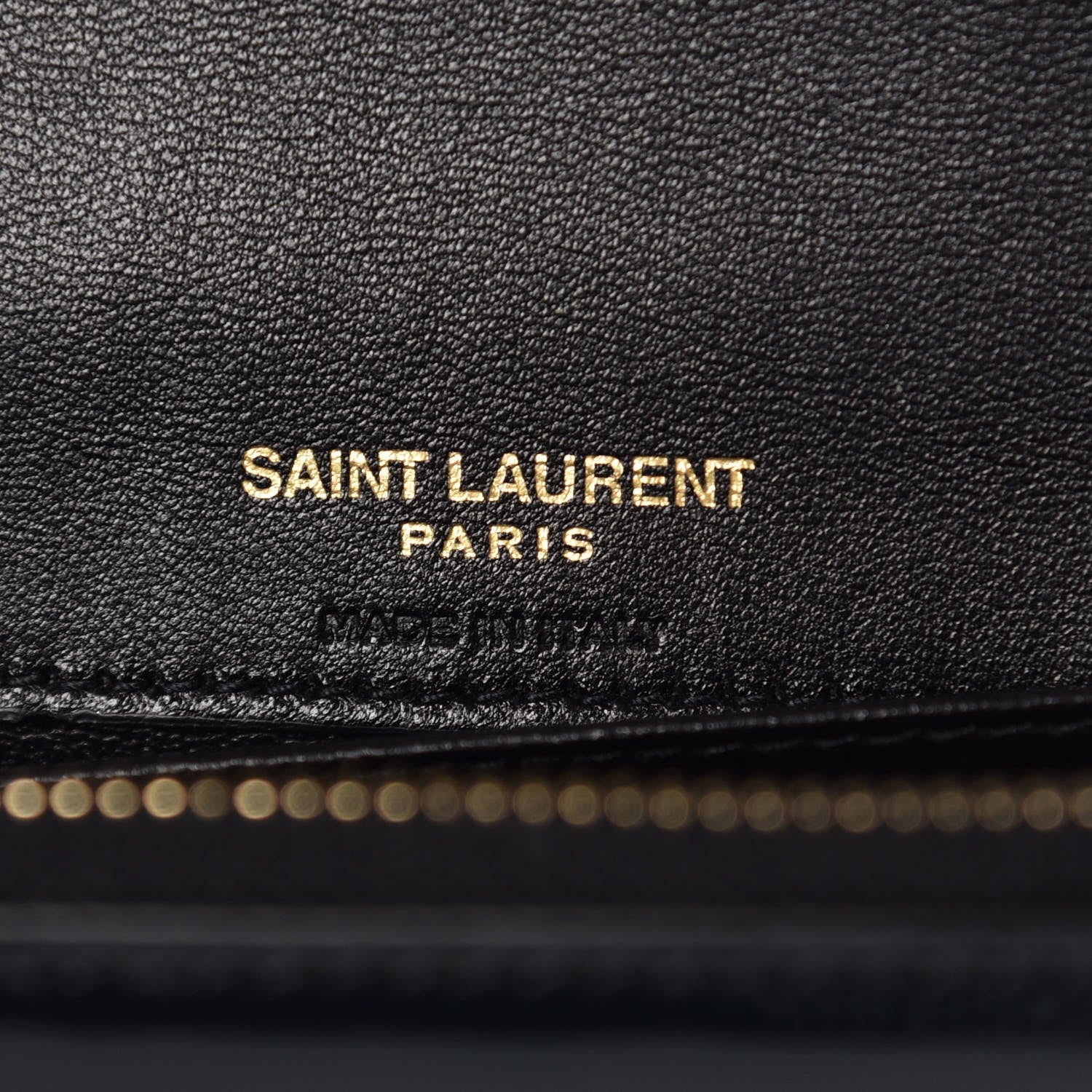 Saint Laurent Patent Monogram Kate Belt Bag Black 6 of 6