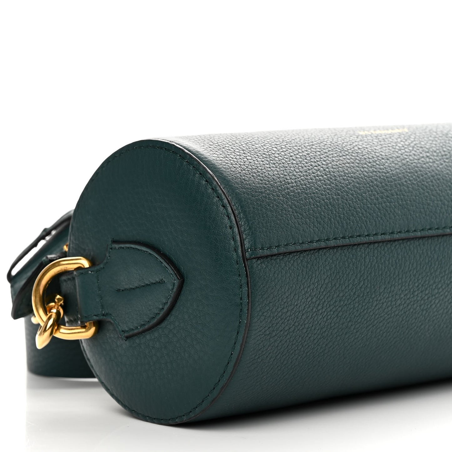 Calfskin The Barrel Bag Dark Cyan