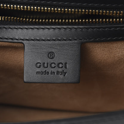 Gucci Calfskin Small Sylvie Shoulder Bag Black 5 of 12