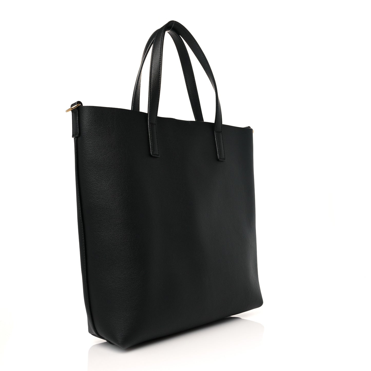 Calfskin Toy Shopping Tote Black