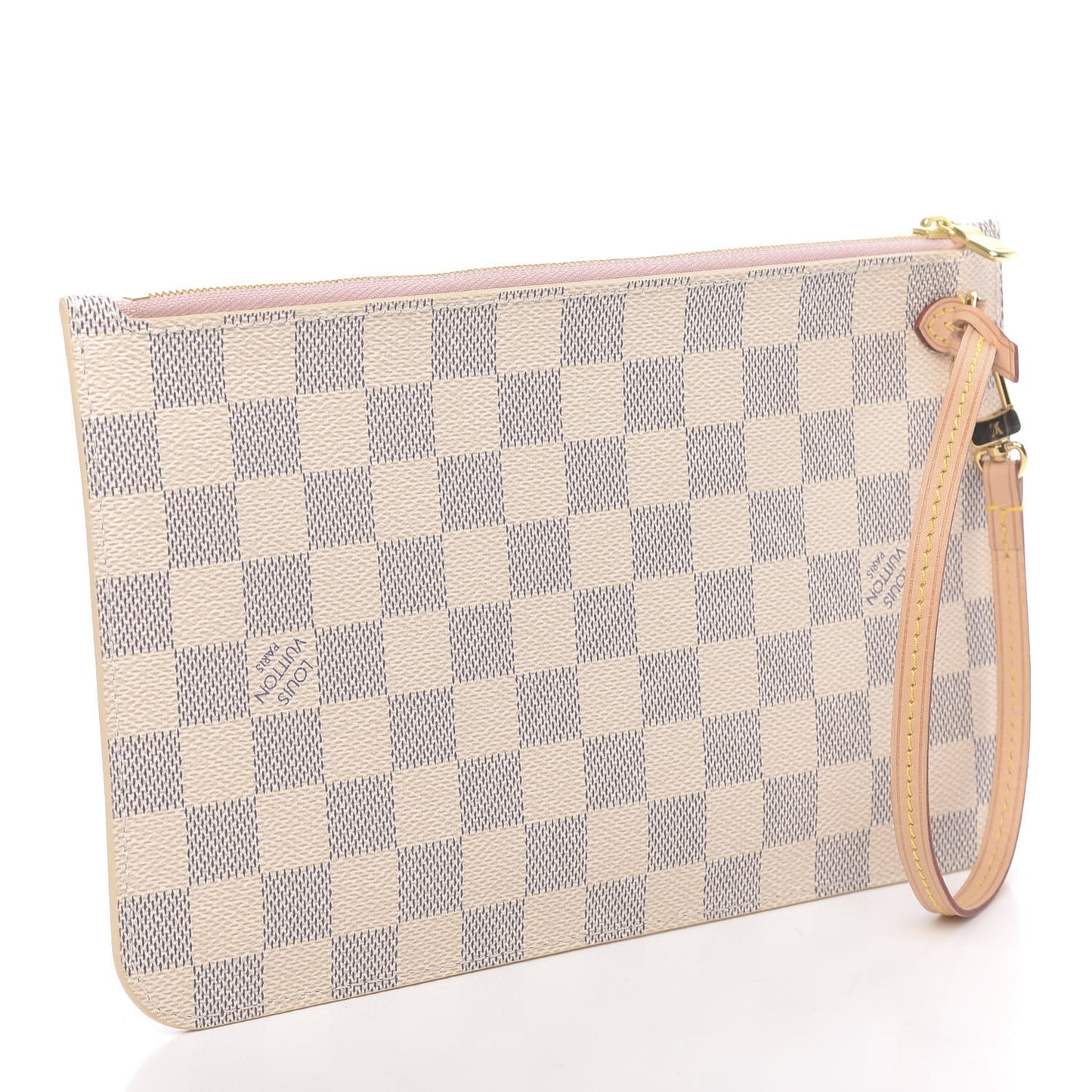 Damier Azur Neverfull MM GM Pochette Rose Ballerine