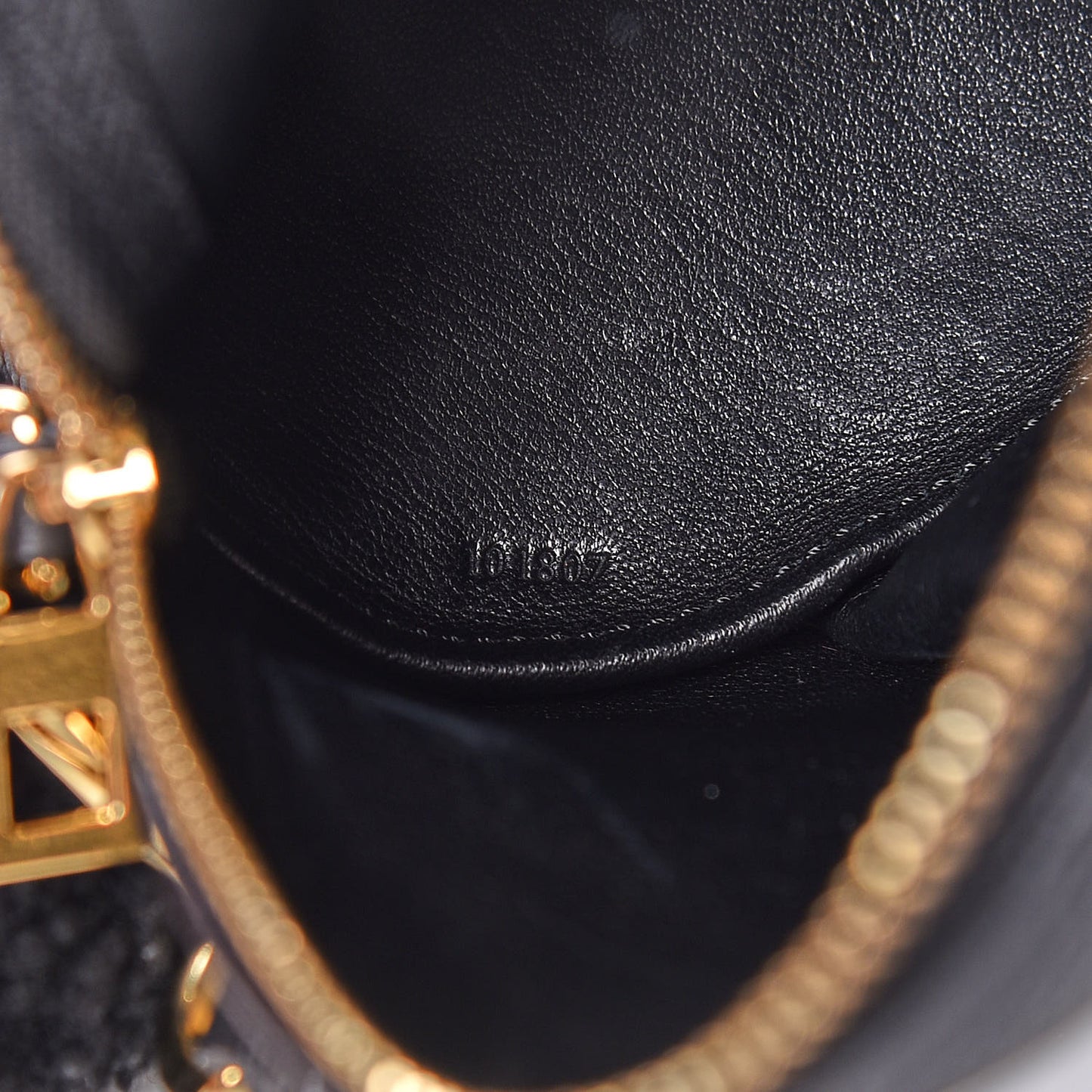 Calfskin Mini Bunny Crossbody Bag Black