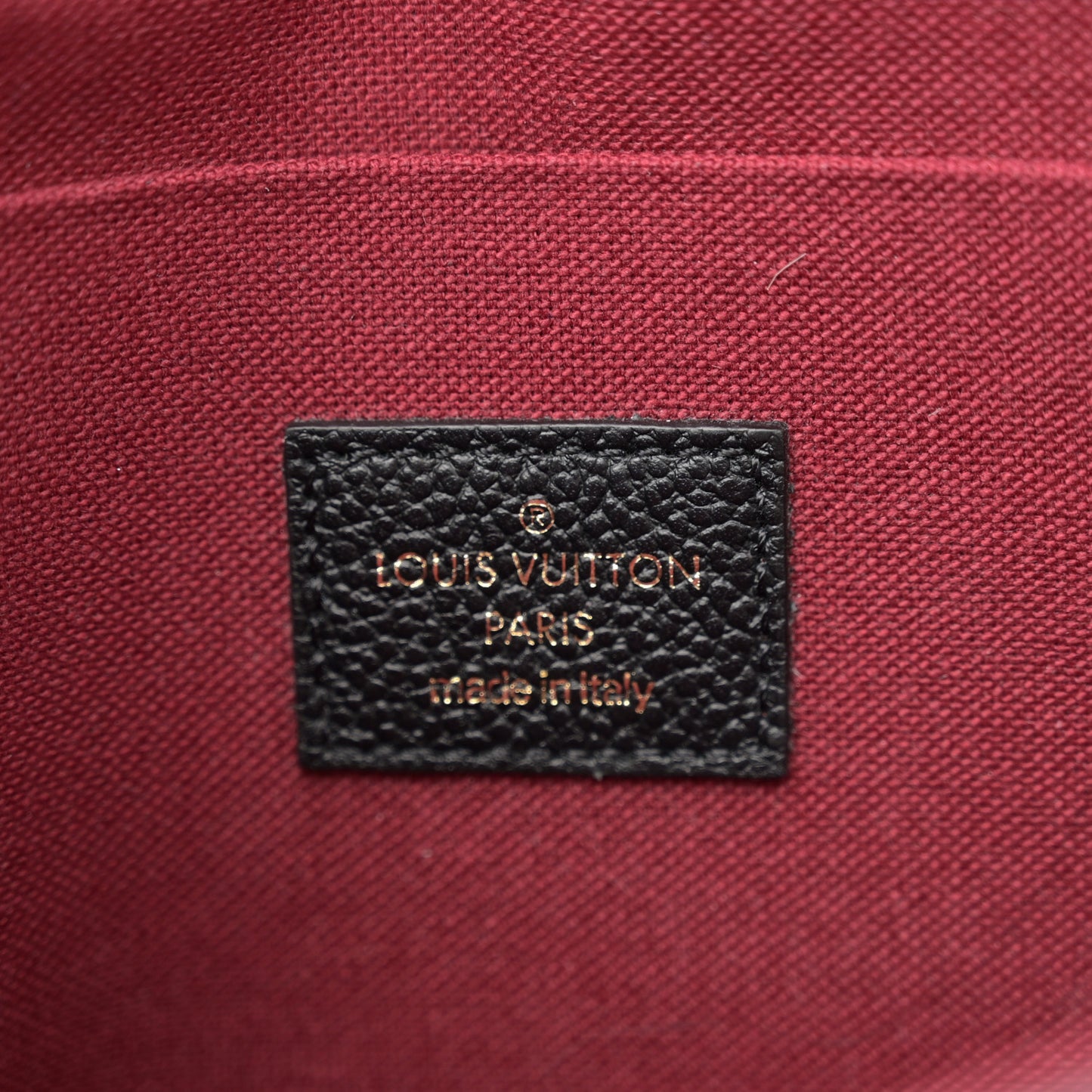 Empreinte Monogram Giant Felicie Pochette Black Beige