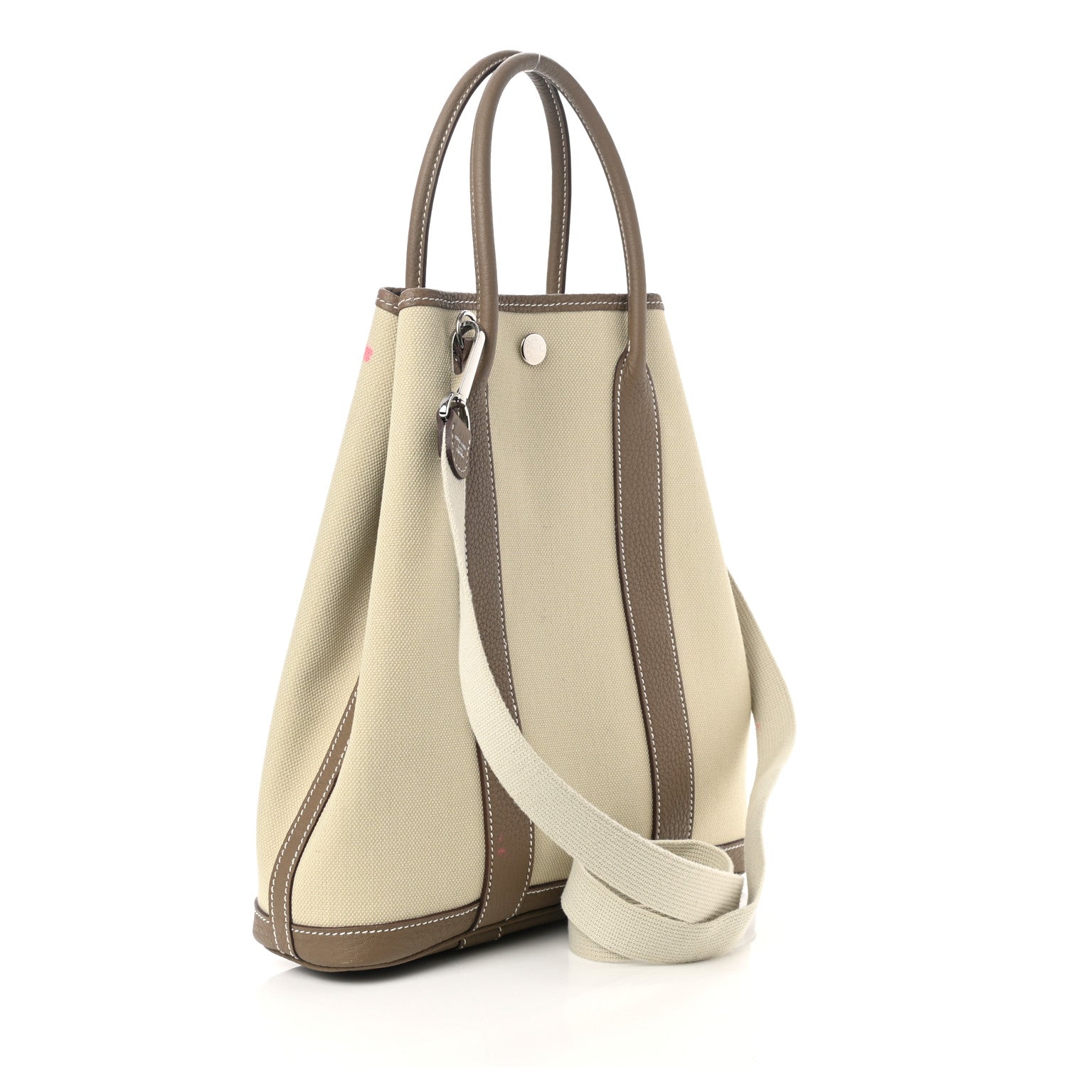 Hermes Toile H Negonda Garden File 28 Etoupe 3 of 16