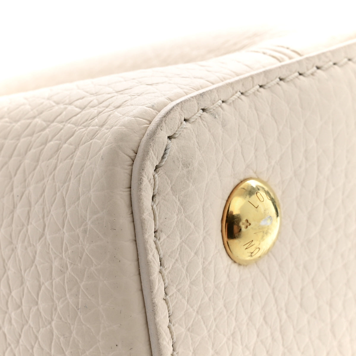 Taurillon LV Capucines Mini Blush Olyme Blue White