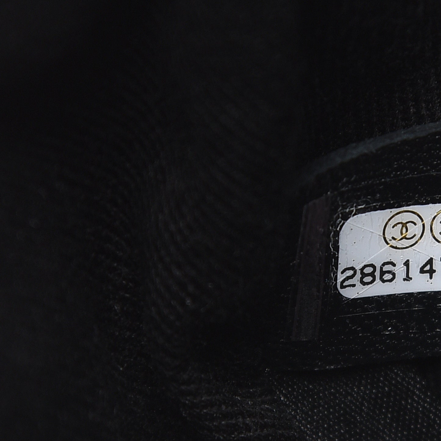 Grained Calfskin Quilted Waist Belt Bag Black
