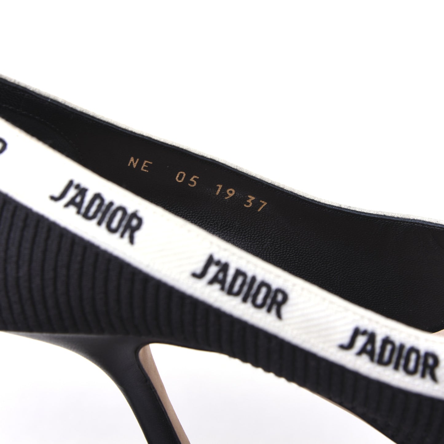 Fabric J'Adior Ribbon Pumps 37 Black