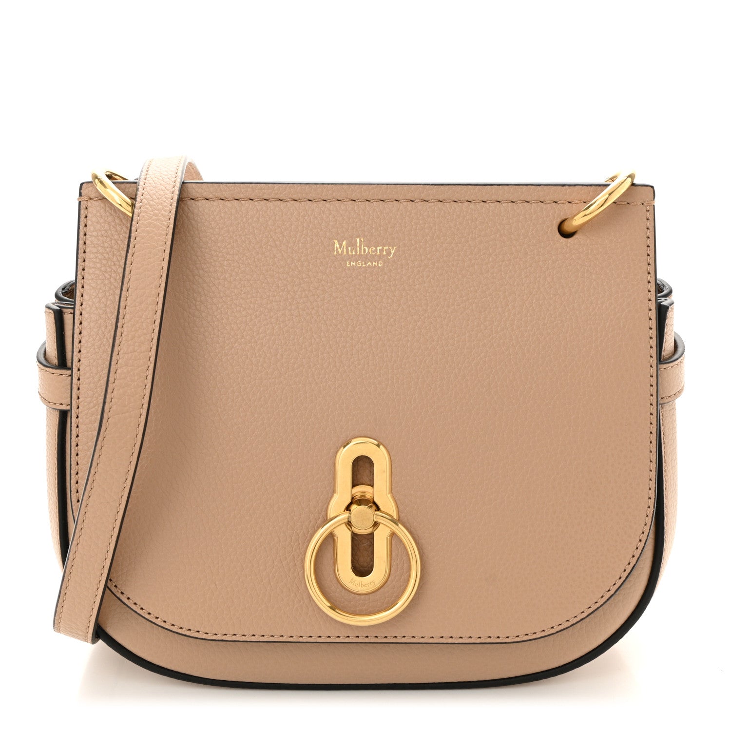 Mulberry Silky Calfskin Small Amberley Satchel Maple 1 of 9