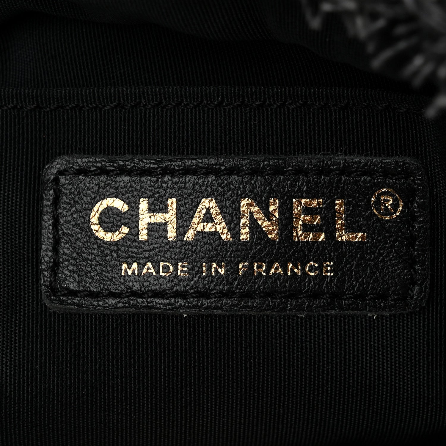 Chanel Denim Quilted Mood Small Bucket With Chain Black Multicolor 6 of 10