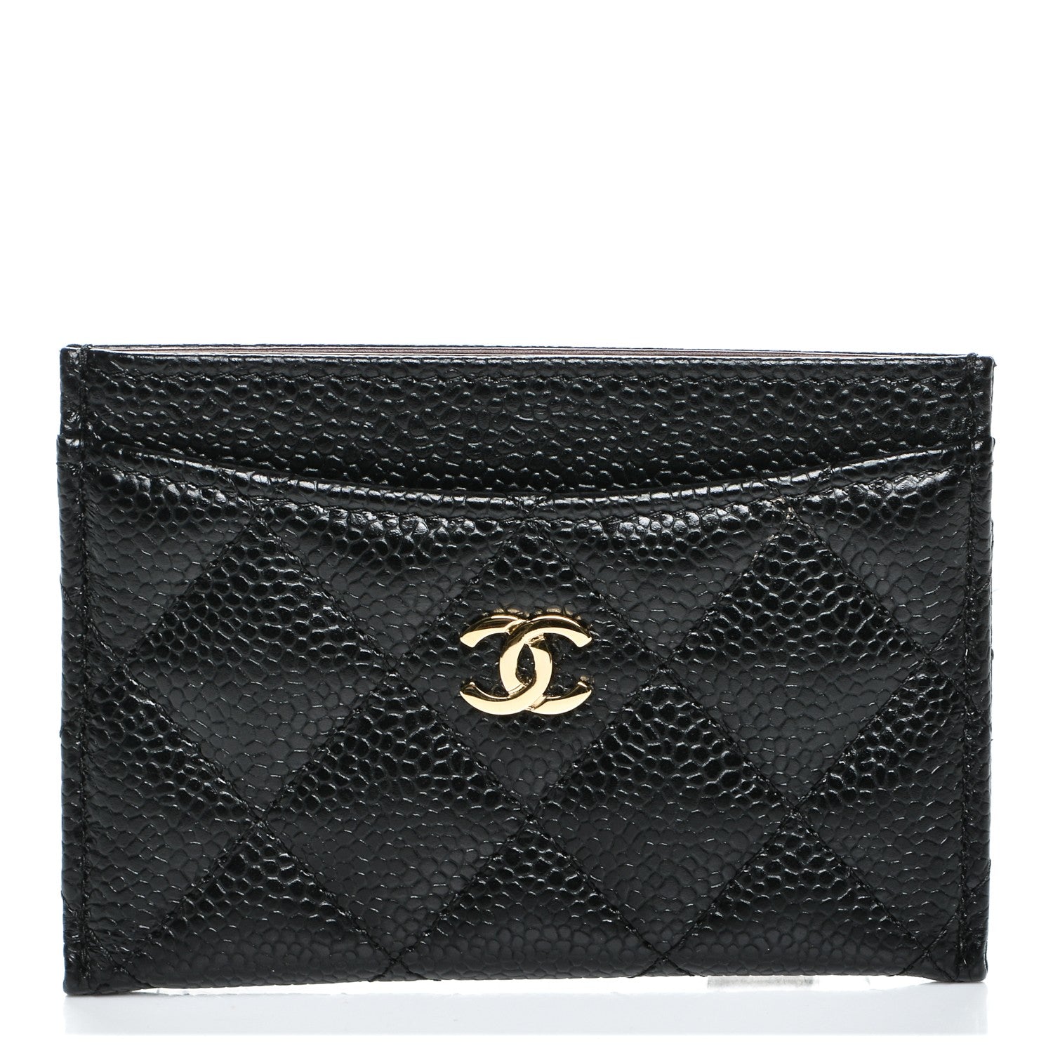 Chanel Caviar Quilted Card Holder Black 1 of 8