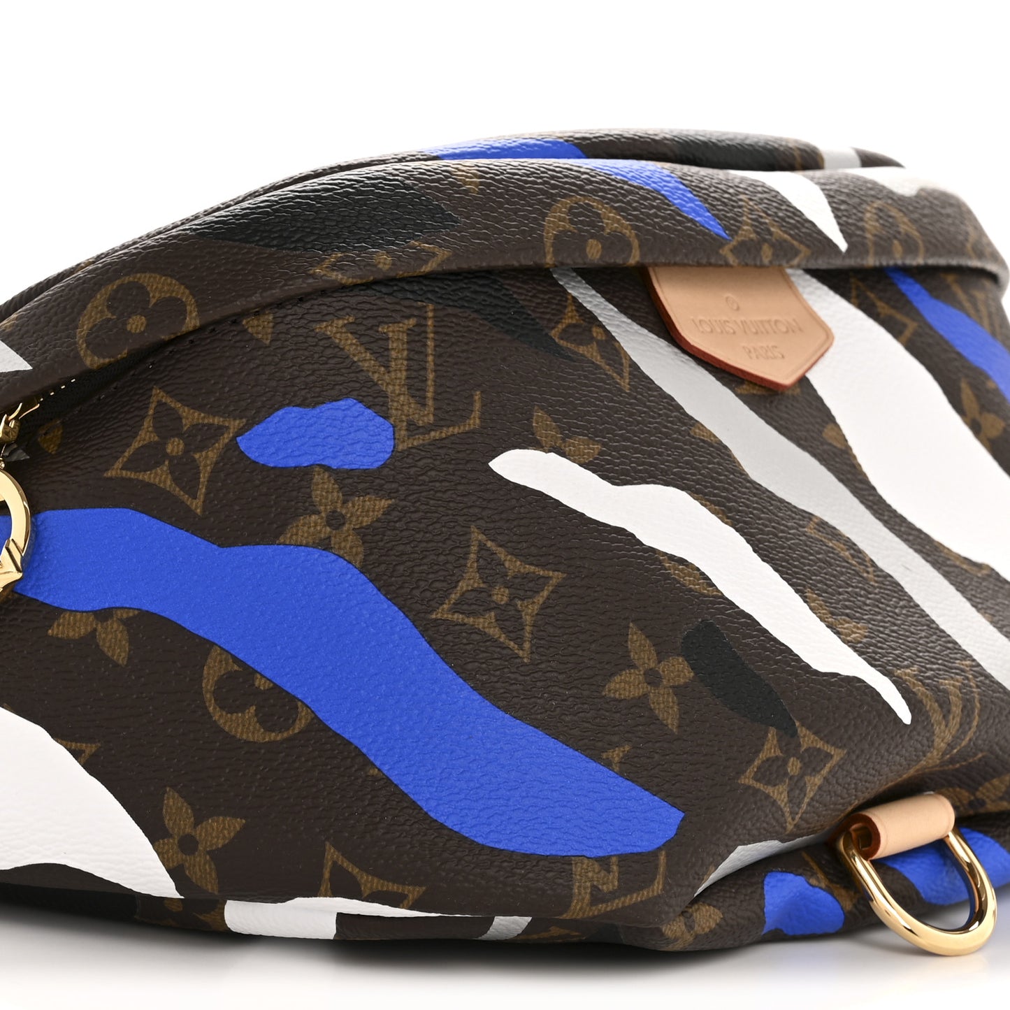 x LOL Monogram Bumbag Blue Silver