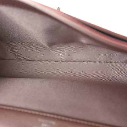 Louis Vuitton Soft Calfskin Eyelet Lockme II Chain Bag BB Rose Gold 5 of 9