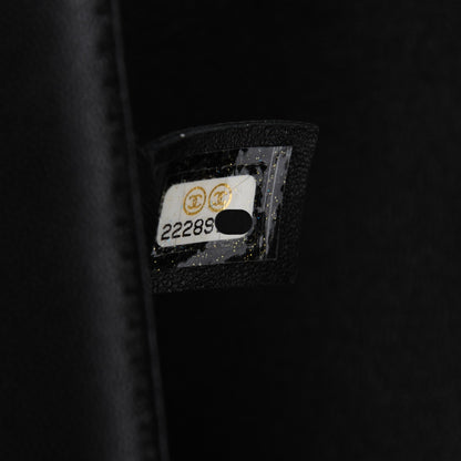 Chanel Lambskin Quilted Medium Boy Flap Black 9 of 9