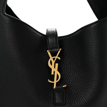 Saint Laurent Grained Deerskin Bea Tote Black 8 of 12