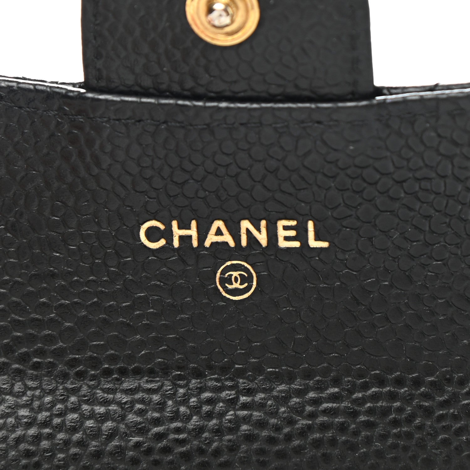 Chanel Caviar Quilted Flap Card Holder Black 6 of 10