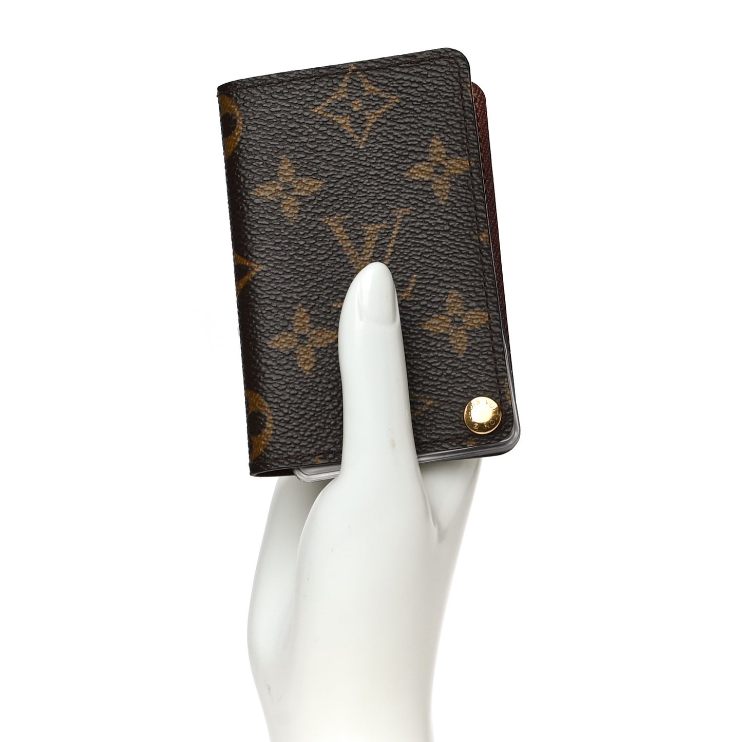 Monogram Credit Card Photo Holder