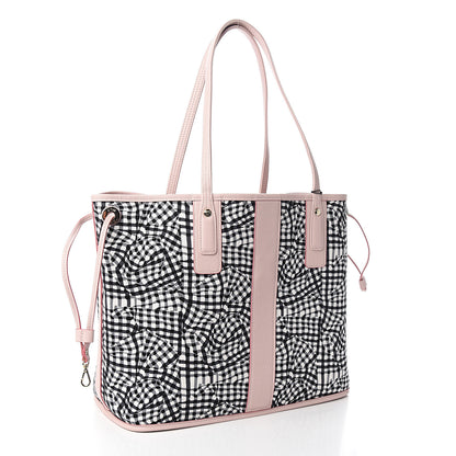 MCM Visetos Medium Liz Reversible Shopper Tote Soft Pink 5 of 14