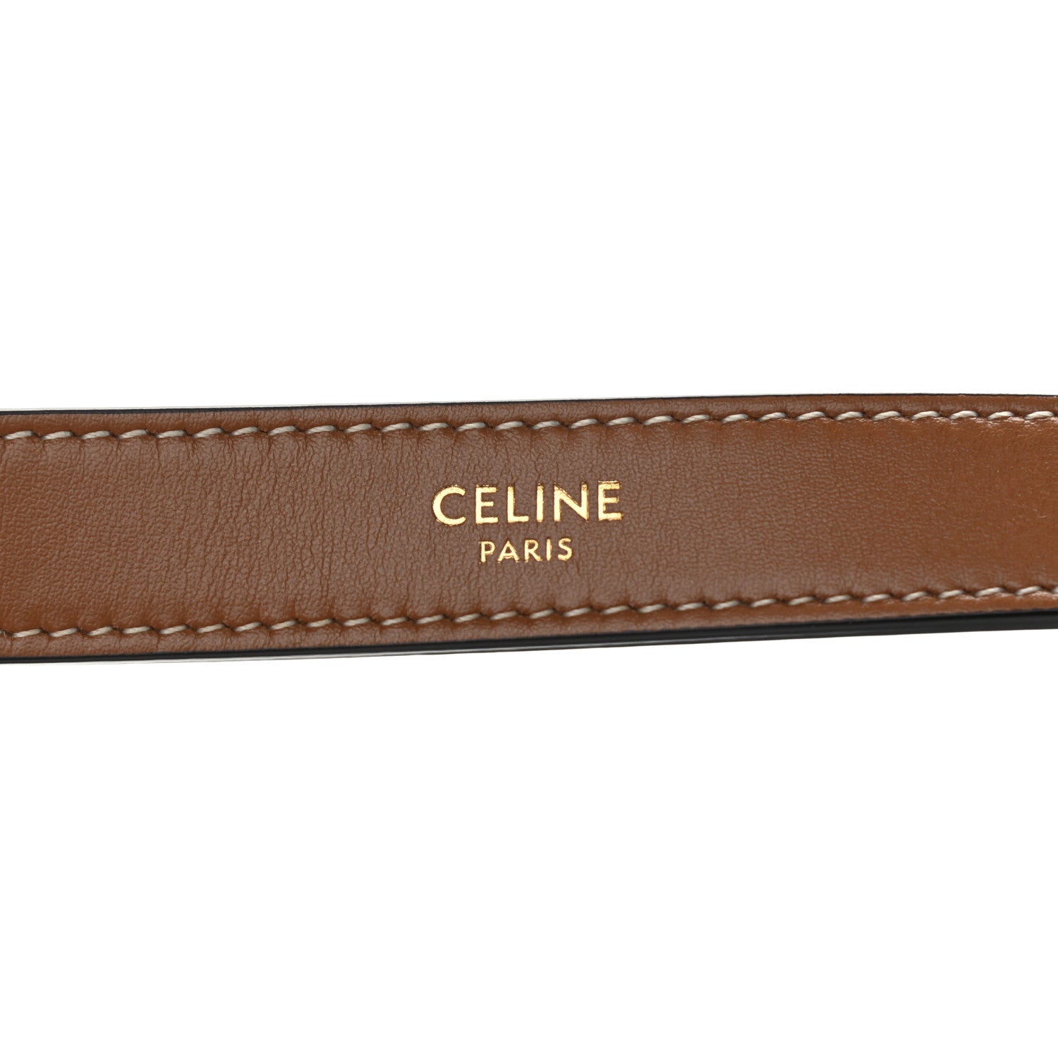 Celine Canvas Calfskin Ava Triomphe Shoulder Bag Blue 6 of 10