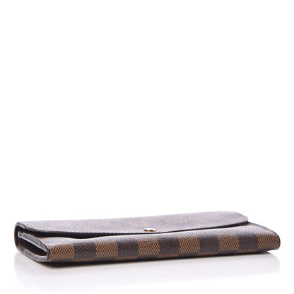 Louis Vuitton Damier Ebene Emilie Wallet 4 of 10