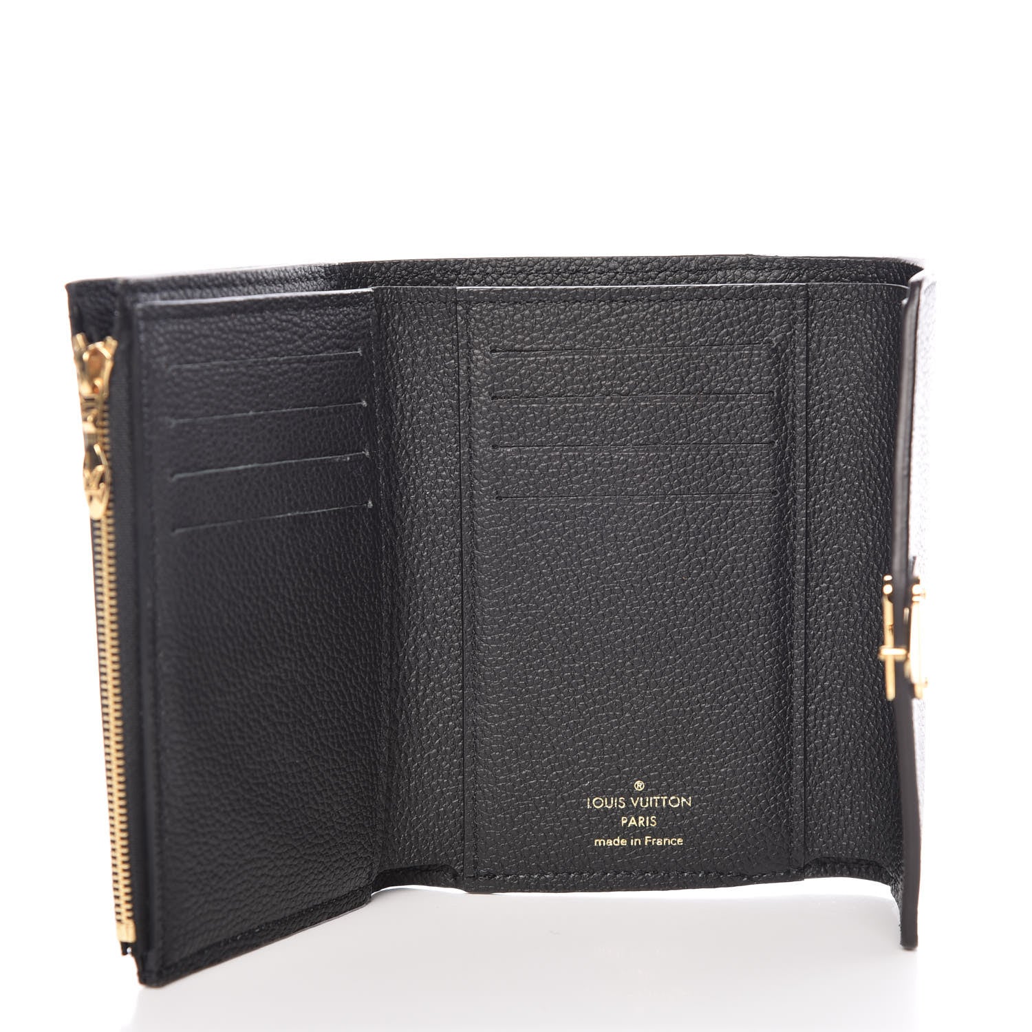 Louis Vuitton Monogram Pallas Compact Wallet NM Black 5 of 8