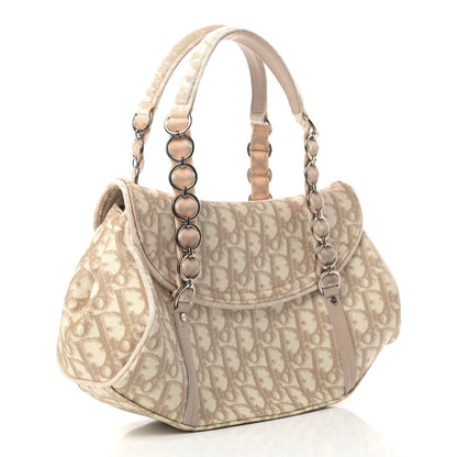Christian Dior Monogram Romantique Trotter Bag Rose 3 of 10